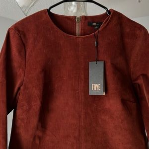 Frye Women's Long Sleeve Dress - Rust